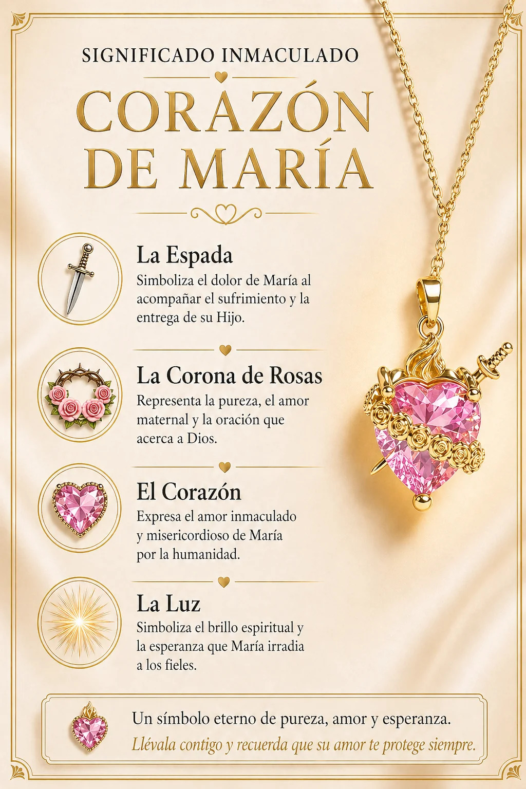 Collar del Sagrado Coraz&oacute;n de Jes&uacute;s